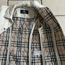 Beige Quilted Burberry Coat 16 Image 5