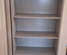 Metro Tall Wide Bookcase - Grey