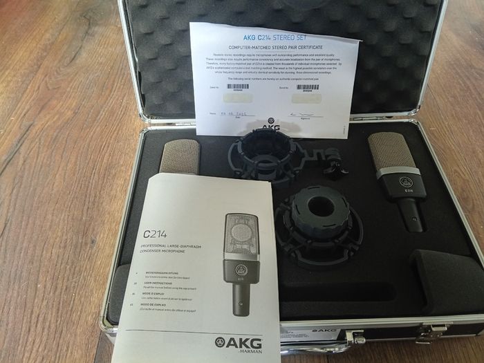 AKG C214 Stereo Set