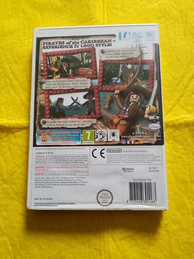 Lego Pirates of the Caribbean The video game Nintendo Wii Games Original