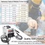 New MIG MMA 160A Welding Machine Inert Gasless Shielded Automatic Wire Feeding Current Adjustable IGBT DC Inverter Electric Arc Welder Image 10