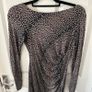 L.K.Bennett Silk Animal Print Dress UK10 Image 2