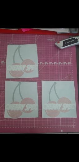 Cherry spec stickers 3pack