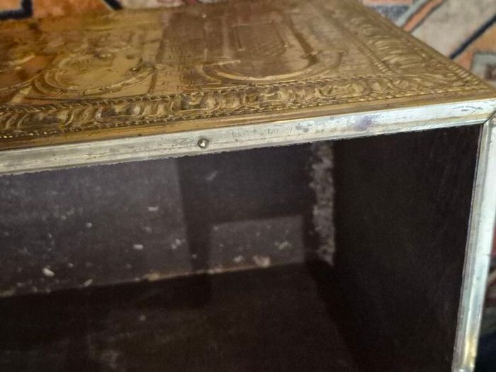 Brass Coal Box