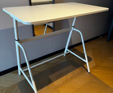 Ikea Gladhojden Sit/stand Desk White 100 By  60 Cm