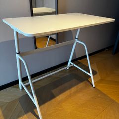 Ikea Gladhojden Sit/stand Desk White 100 By  60 Cm