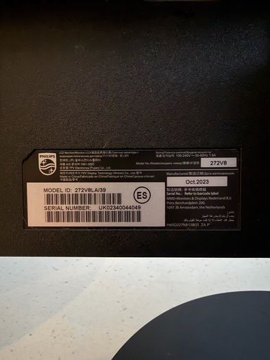 Phillips 27 Inch Monitor