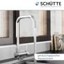Schutte Fold Flat Tap, Chrome Single Lever Sink Mixer Tap Image 5