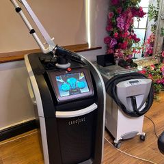 Laser tattoo removal and ICON fractional laser