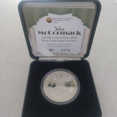 john mc cormack silver proof
