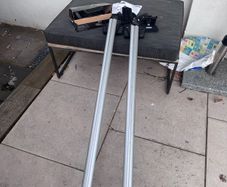 Roof Bars Complete Set: Fits BMW X1, X2, X3, X4, X5 Flush Rails: Thule & Menabo