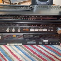 technics amp  sa z50l and tapedeck