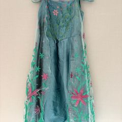 Girls Disney Frozen Elsa fancy dress costume