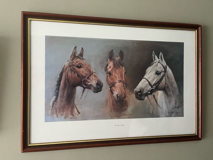 Three Kings framed Print