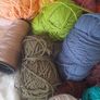 Large Bundle of Assorted Knitting & Crochet Yarn - Mixed Colours & Textures Image 3
