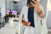Ladies Cream  Jacket