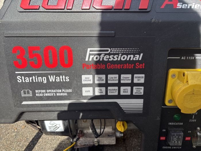 Loncin Generator 3500w