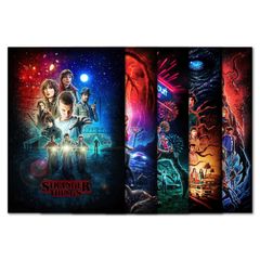 Stranger Things Season 1 - 5 Artwork - 5 x A4 Posters