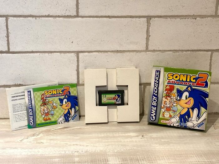 Sonic Advance 2 for Game Boy Advance Boxed & Minty
