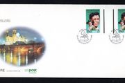 1984 Ireland Birth Centenary of Count John McCormack Commemorative Stamps Gutter Pair An Post First Day Cover (FDC) with Corcaigh (Cork) Pictorial cancel.