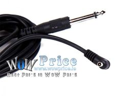 Flash Sync Cable 3.5m - 6.35mm Plug To Male PC Studio Strobe Cord Camera Lighting