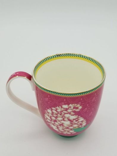 YourtheDish Gift Bird Coffee Mug - Dark Pink