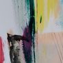 Original seascape Dublin painting of Poolbeg chimneys contemporary art Image 5