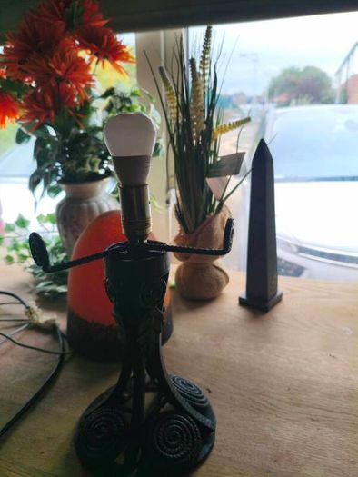 Antique art deco lamp