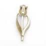 Vintage Rose Flower 925 Sterling Silver Pendant Image 4