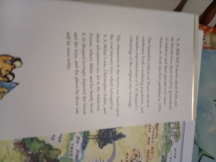 Winnie the Pooh by A A Milne with decorations by E H Shepard
