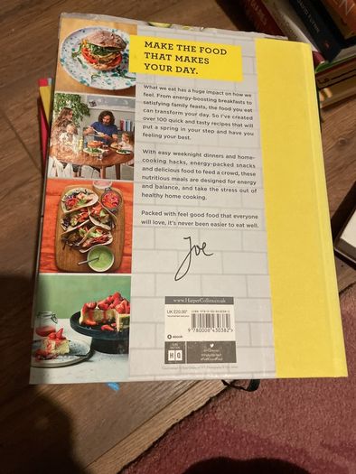 Joe Wicks Feel Good Food cook