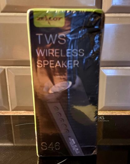 Portable Wireless Speaker S46, New, unopened.