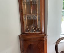 Vintage Corner Cabinet