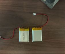 2 batteries Ty 803040 1000mAh