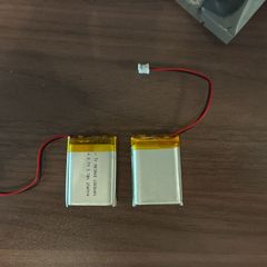2 batteries Ty 803040 1000mAh