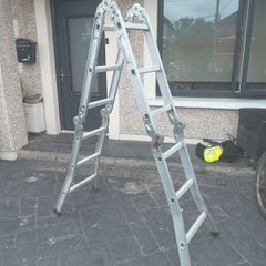 Four piece folding ladder