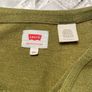 Levi's Mens Khaki Short Sleeve Polo Neck Tee Shirt Size 2XL Image 4