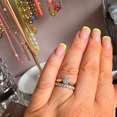Starlight 18ct engagement ring