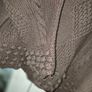 Vintage Golden Spiderweb Irish Handknit Bobble Jumper, AV Image 5