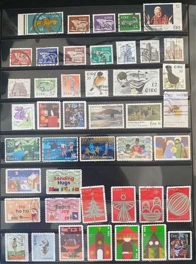Ireland stamp lot