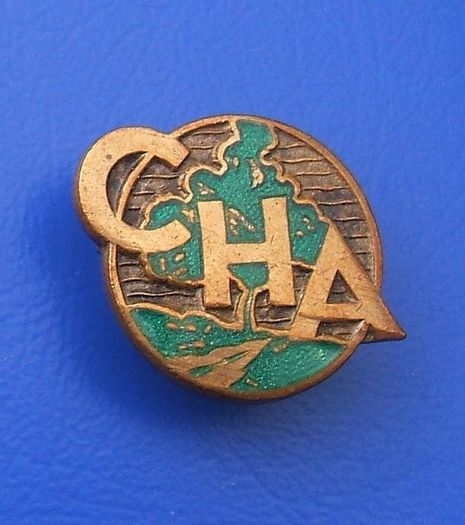 Co-Operative Holidays Association (CHA) - membership badge (1960's)