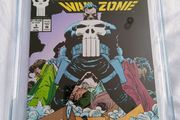 The Punisher War Zone Issue 3 CBCS / CGC 9.8 Certified Graded Comic Framed  DC Marvel
