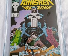 The Punisher War Zone Issue 3 CBCS / CGC 9.8 Certified Graded Comic Framed  DC Marvel
