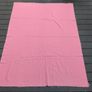 Vintage Dripsey Pure New Wool Pink Fabric Blanket 190 x 150 cm Image 5