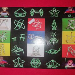 Magnetix Construction Toy with 240 Magnets