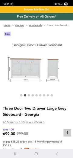 sideboard