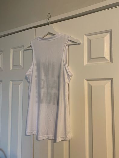 Goodmove White Live Laugh Move Sports Top