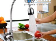 main image for ad 36544 360 Degree Rotatable Spout Single Handle Sink Faucet Pull Down Spray Mixer Tap