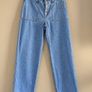 Levis Reversible 2-in-1 Baggy Dads Jeans W29/L30 UK 10 Relaxed Fit Light Blue Wash Utility Baggy Wide Leg Image 2