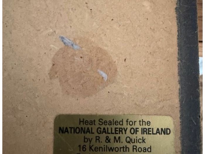 Vintage National Gallery Official Heat Sealed Wooden Prints